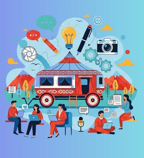Caravan Innovation illustration